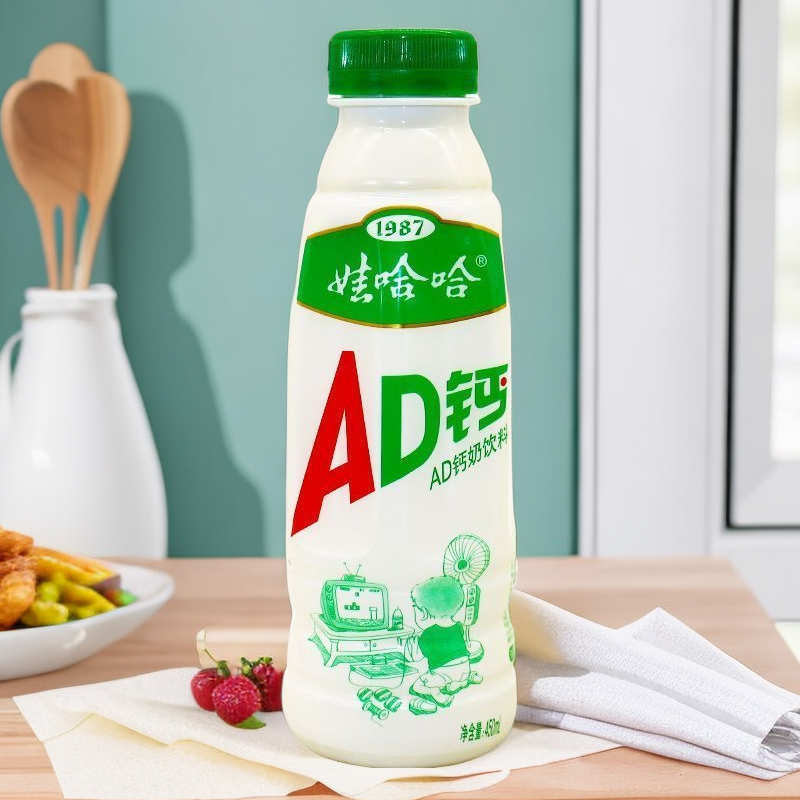 【今日新品】娃哈哈AD钙奶450ml儿童学生牛奶早餐奶饮品怀